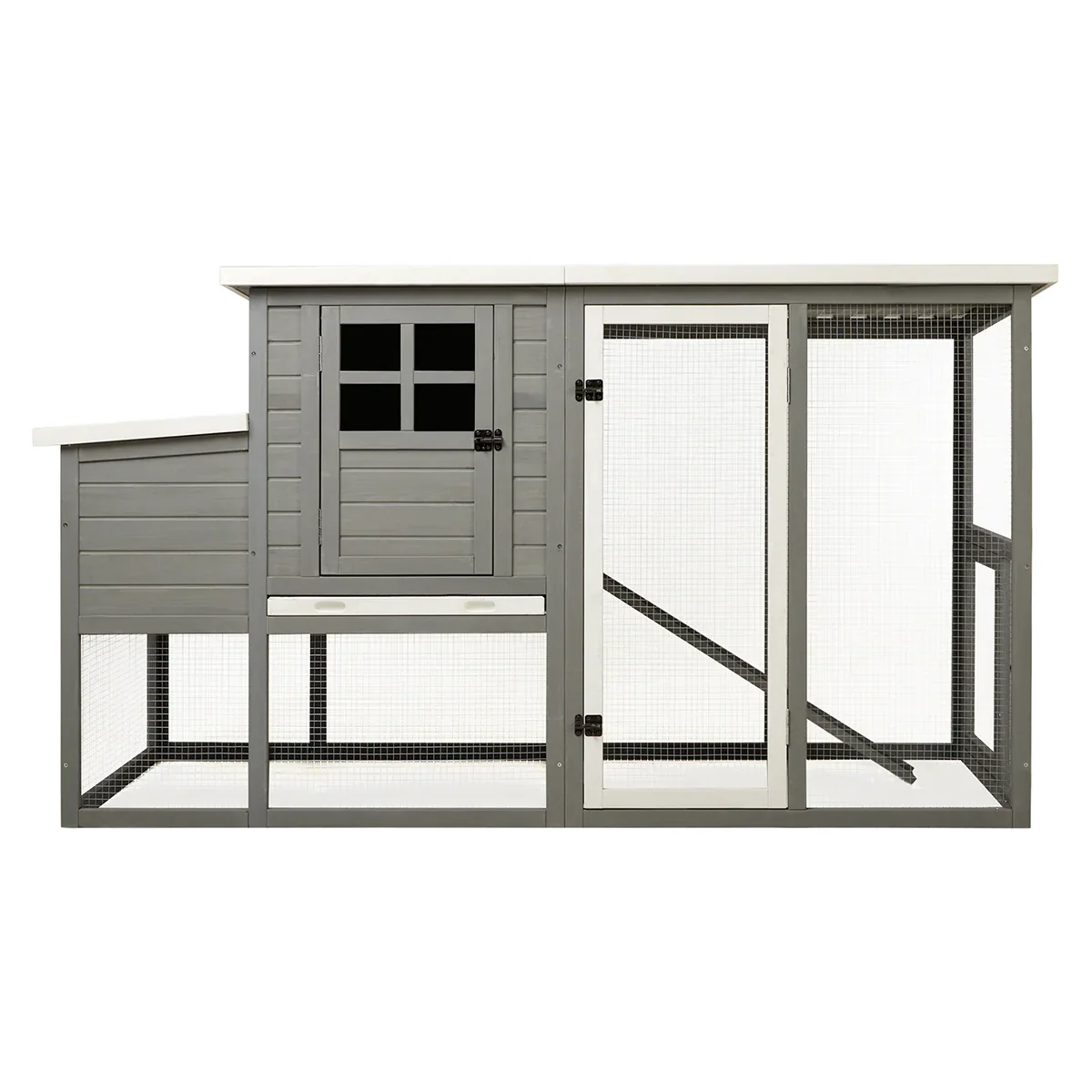 Lexi & Me Flat Roof Outdoor Chicken Coop
