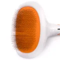 Wahl Orange/White Large Metal Slicker brush