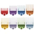 Wahl Color Coded Plastic Guide Comb Set Sizes 1-8