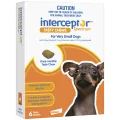 Interceptor Spectrum Tasty Chews Worming Treatment Extra Small Dog - 6pk