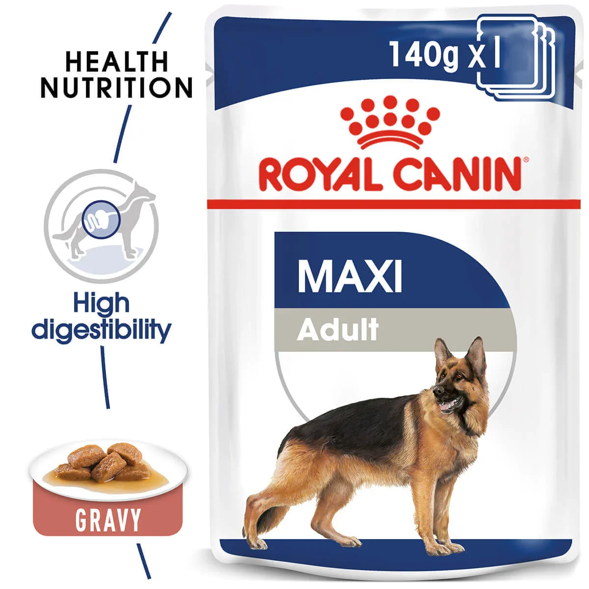 Royal Canin Maxi Adult Wet Dog Food - 140g