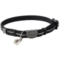 Rogz Alleycat Safeloc Collar - Small (11mm) / Black