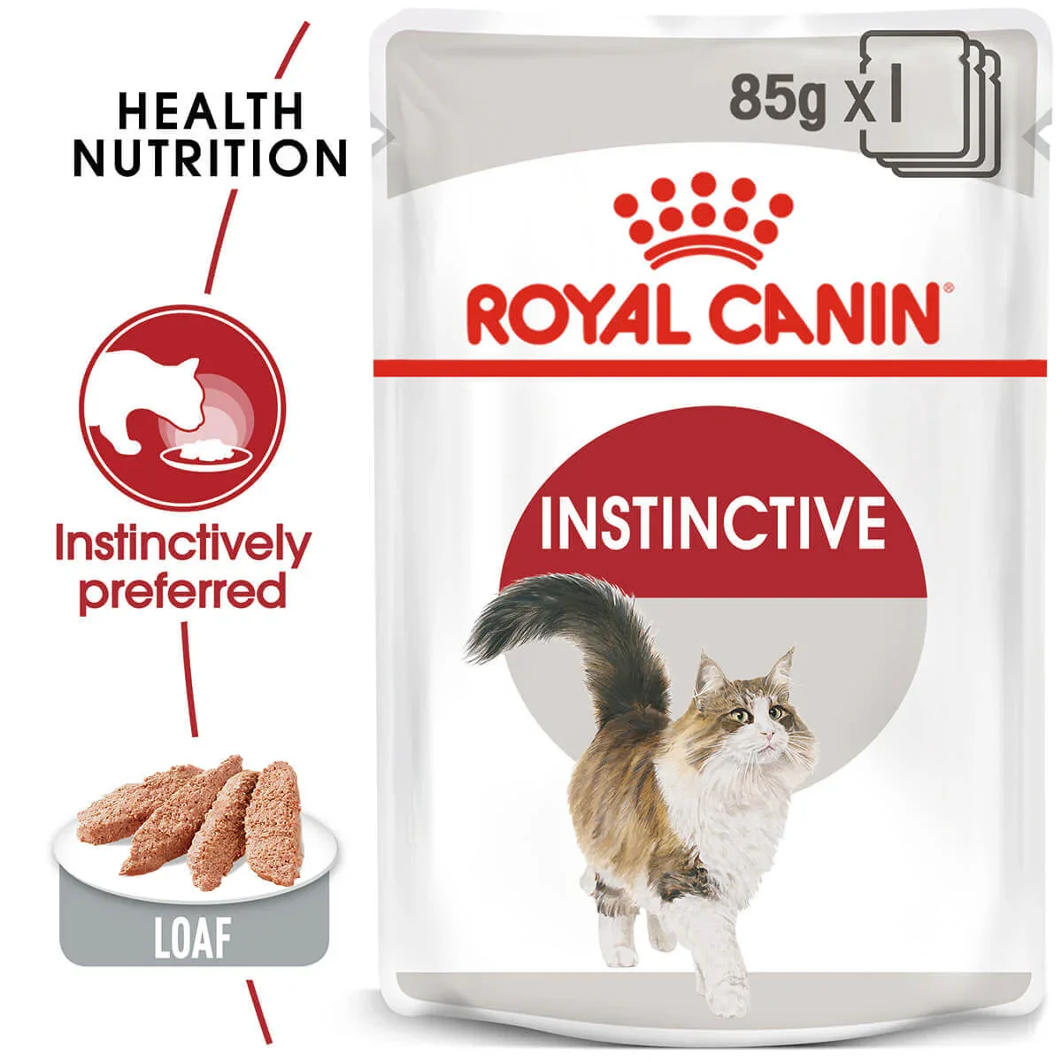Royal Canin Instinctive Loaf Wet Cat Food - 85g