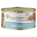 Applaws Natural Tuna Fillet in Broth Wet Cat Food Can - 70g