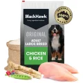 Black Hawk Large Breed Adult Chicken & Rice Dry Dog Food - 20kg