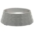 Buddy & Belle Diamond Melamine Bowl - Small / Grey