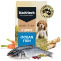 Black Hawk Puppy Grain Free Wild Caught Ocean Fish - 15kg