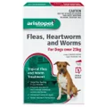 Aristopet Animal Health Fleas, Heartworm And Worms For Dogs Over 25Kg - 3pk