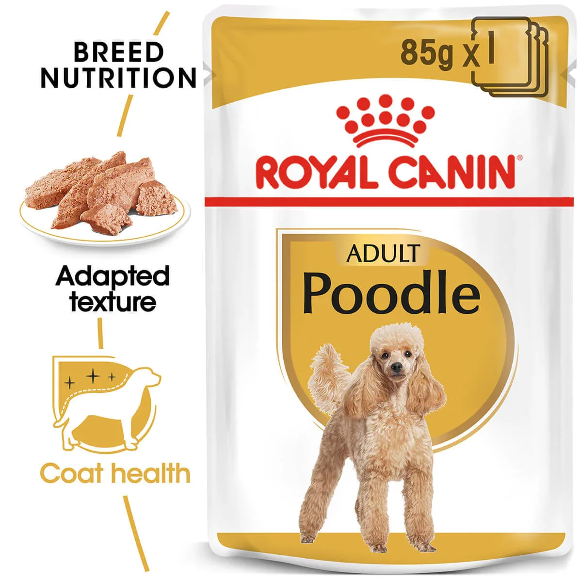 Royal Canin Poodle Adult Wet Dog Food - 85g