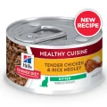 Hill's Science Diet Healthy Cuisine Kitten Chicken & Rice Medley Wet Cat Food - 79g