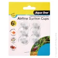 Aqua One Air Line Suction Cups - 6pk