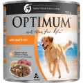 Optimum Beef, Egg & Rice Wet Dog Food - 700g
