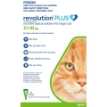 Revolution Plus Flea & Tick Treatment 5-10kg Cat - 3pk