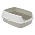 Moderna Maryloo Recycled Plastic Cat Litter Tray 50cm- Coral