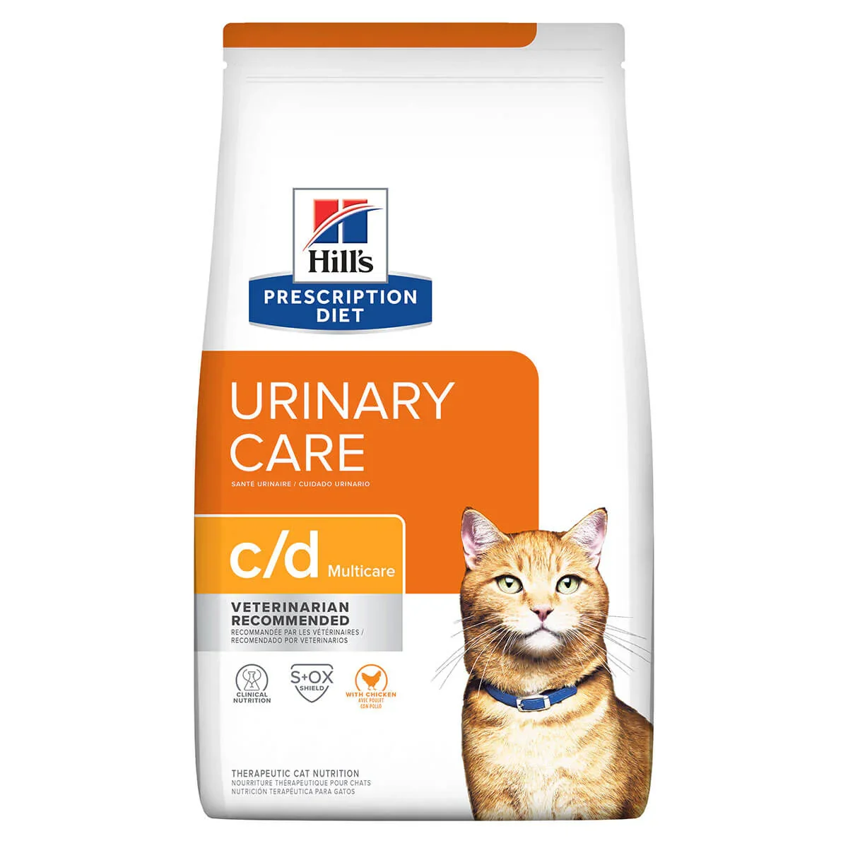 Hill's Prescription Diet Urinary Care C/D Multicare Dry Cat Food - 1.5kg