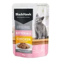 Black Hawk Original Chicken in Gravy Wet Kitten Food - 85g