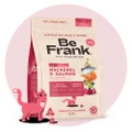 Be Frank Grain Free Mackerel & Salmon Dry Cat Food - 2.5kg