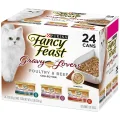 Fancy Feast Gravy Lovers Poultry & Beef Wet Cat Food - 24x85g