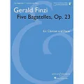 Boosey & Hawkes Five Bagatelles, Op. 23 Book with CD: Clarinet in B-Flat and Piano with Online Audio of Performance and