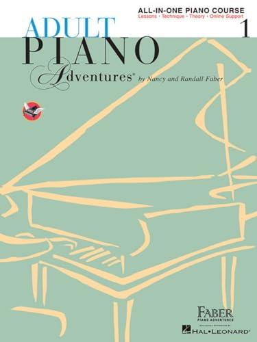 Faber Piano Adventures Adult Piano Adventures Adventures All-in-One Lesson Book 1 with Other Items
