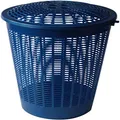 HomeLeisure Linen Hamper Basket, Silver, 62 Litre Capacity