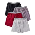 Fruit of the Loom Men's Premium Knit Boxer, Assorted, Small