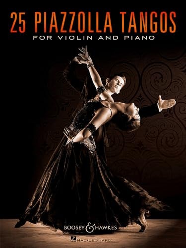 Boosey & Hawkes 25 Piazzolla Tangos for Violin and Piano Book