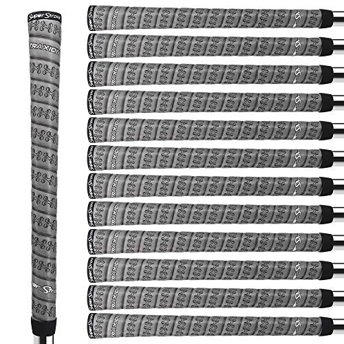Traxion Wrap Club Grips Bundle (13) Standard - Gray
