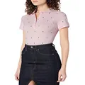 Nautica Women's Stretch Cotton Polo Shirt, Cradle Pink, X-Small