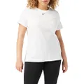 Nike Women's T-Shirt T Shirt, White, Large-X-Large US