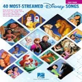 Hal Leonard The 40 Most-Streamed Disney Songs Book: For Easy Piano