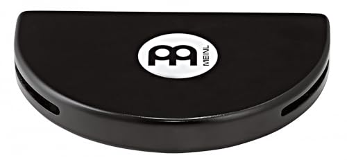 Meinl Percussion Wood Side Snare - Cajon Add-On with Hook and Loop Fasteners and internal Snare Effect - Musical Instrument Accssories - Siam Oak Wood and Formica, Black (WSS1BK)
