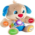 Fisher-Price Laugh & Learn Smart Stages Puppy, Infant Plush Toy with Music, Lights and Learning Content for Baby to Toddler