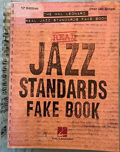 Hal Leonard Real Jazz Standards Fake 2nd Edition Music Book: C Edition