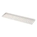 Yamazaki Home Sink Glass Plastic | Drainer Tray, One Size, White