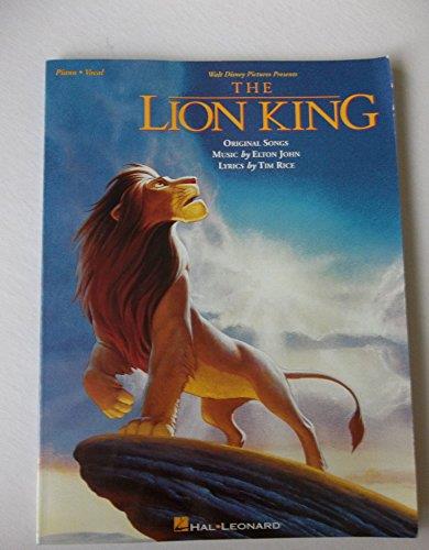 Hal Leonard The Lion King Book: Music from the Motion Picture Soundtrack