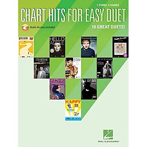 Hal Leonard Chart Hits for Easy Duet: 1 Piano, 4 Hands Book: National Federation of Music Clubs 2020-2024 Selection 1 Piano, 4 Hands