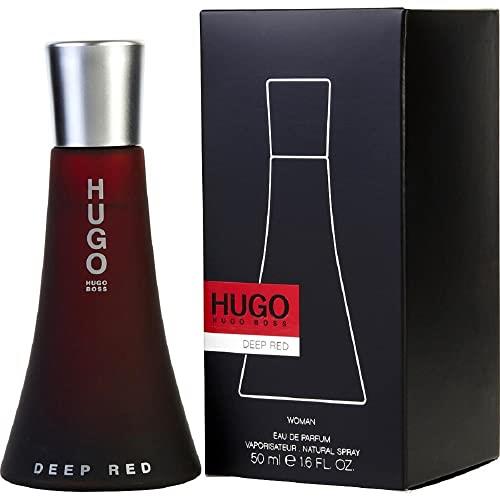 Hugo Boss Deep Red Eau de Parfum Spray for Women, Oriental, 50 millilitre