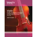 Trinity College London Violin Scales, Arpeggios and Studies Initial Grade 8 Music Book
