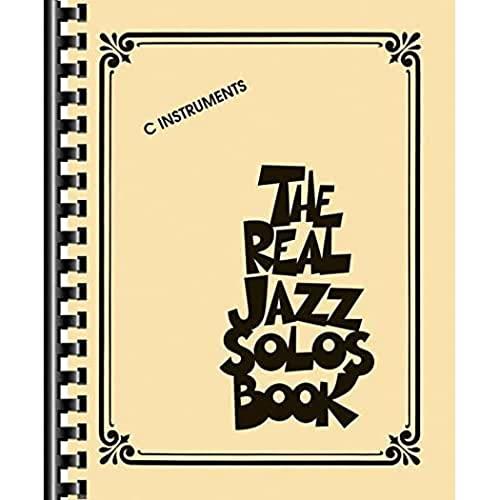 Hal Leonard The Real Jazz Solos Music Book: C Instruments