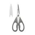 KitchenAid All Purpose Kitchen Shears with Protective Sheath for Everyday use, Dishwasher Safe Stainless Steel Scissors with Comfort Grip, 8.72-Inch, Gray