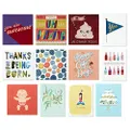 Hallmark Good Mail All Occasion Boxed Greeting Cards Assortment (Pack of 12)—Birthday Cards, Baby Shower Cards, Wedding Cards, Friendship Cards, Thank You Cards