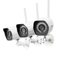 Zmodo Wireless Security Camera System, Smart Home HD Indoor Outdoor WiFi IP Cameras with Night Vision (3 Pack)
