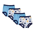 Gerber Baby-Boys Infant Toddler 4 Pack Potty Training Pants Underwear, Blue Sport, 18 Months