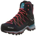 Salewa Women's Ws Mountain Trainer Lite Mid Gore-tex Trekking & Hiking Boots, Premium Navy Blue Fog, 4.5 UK
