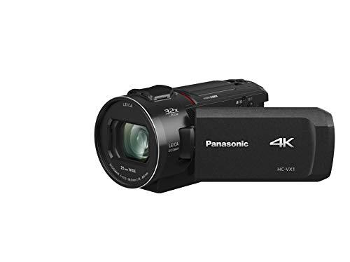 Panasonic VX1 4K Ultra HD Camcorder Video Camera with Leica Lens, Large MOS Sensor, 24 X Optical Zoom and Hybrid O.I.S (HC-VX1GN-K)