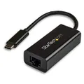 StarTech.com USB-C to Gigabit Ethernet Adapter, Thunderbolt 3/4 Compatible, RJ45 LAN Network Converter, Windows & Mac