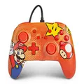 PowerA Enhanced Wired Controller for Nintendo Switch - Mario Vintage, Gamepad, Wired Video Game Controller, Gaming Controller - Nintendo Switch