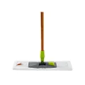 Full Circle Mighty Mop, 2-in-1 Wet/Dry Microfiber Floor Mop 360° Swivel for Corners, Machine Washable & Replaceable Mop Head to Reduce Waste, Essential Household Cleaning Tool, Green, 28851