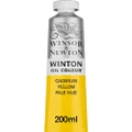 Winsor & Newton Winton Oil Paint Tube, 200ml, Cadmium Yellow Pale Hue (Pack of 1), 1437119